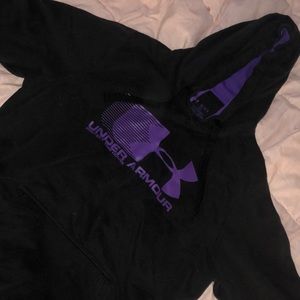 Under Armour Black & Purple Hoodie 🤩